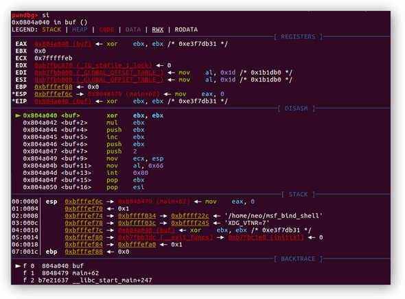 gdb-pwndbg